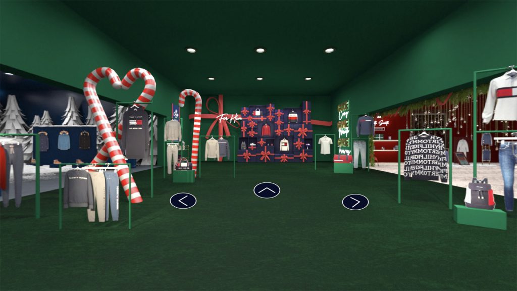 Increasing Holiday Consumerism with Virtual Stores