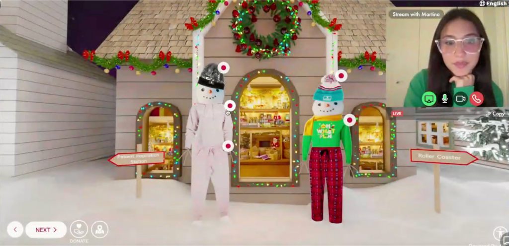a screenshot of the live-streaming event that St. Jude held to raise additional awareness and support for the hospital with their brand ambassadors